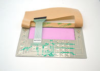 Interruptor de membrana tátil gravado ANIMAL DE ESTIMAÇÃO com exposição transparente colorida rosa