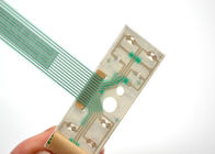 Interruptor de membrana pequeno do diodo emissor de luz do tamanho com a abóbada do metal para o sistema de ventilação