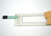 Interruptor de membrana gravado 3 da abóbada do metal do botão com a janela de exposição clara