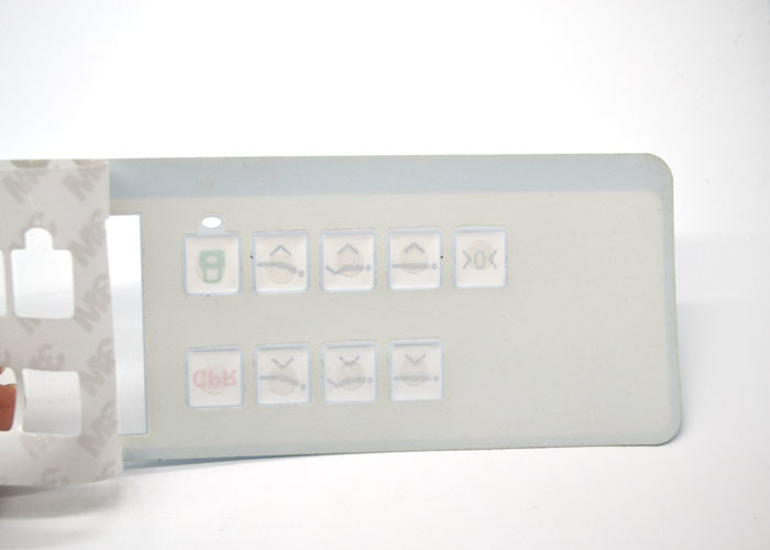 Painel resistente do interruptor de membrana do risco para o logotipo do cliente do microchip