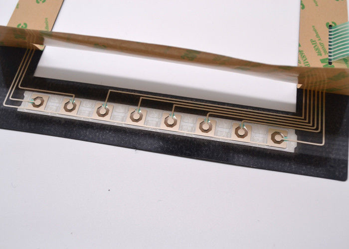 Teclado Backlit durável do interruptor de membrana com a janela clara para o equipamento do instrumento