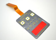 Interruptor profissional do teclado de membrana de FPC com exposição de diodo emissor de luz na superfície