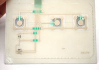 O interruptor de membrana material da abóbada do metal do PC do ANIMAL DE ESTIMAÇÃO com diodo emissor de luz Waterproof 90x100mm