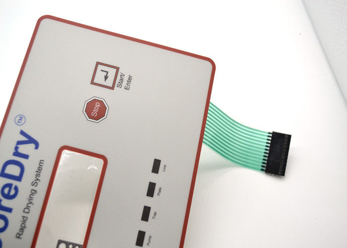 Painel liso não tátil do teclado de membrana para seco de núcleo no sistema de secagem rápido