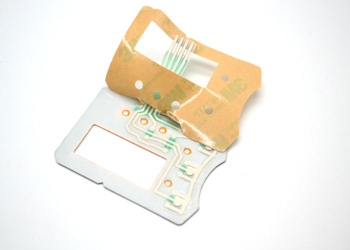 Teclado de membrana tátil da tecla, tipo resistência da membrana de óleo do interruptor do toque