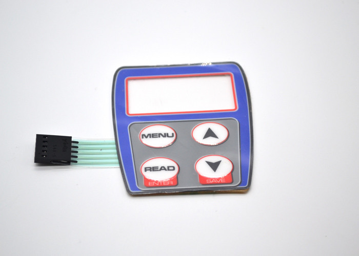 Interruptor de gravação do toque da membrana das chaves com 4 certificação da abóbada ISO9001 do metal