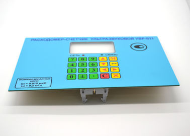 Teclado eletrônico tátil gravado do interruptor de membrana do PWB com esparadrapo de 3M 467